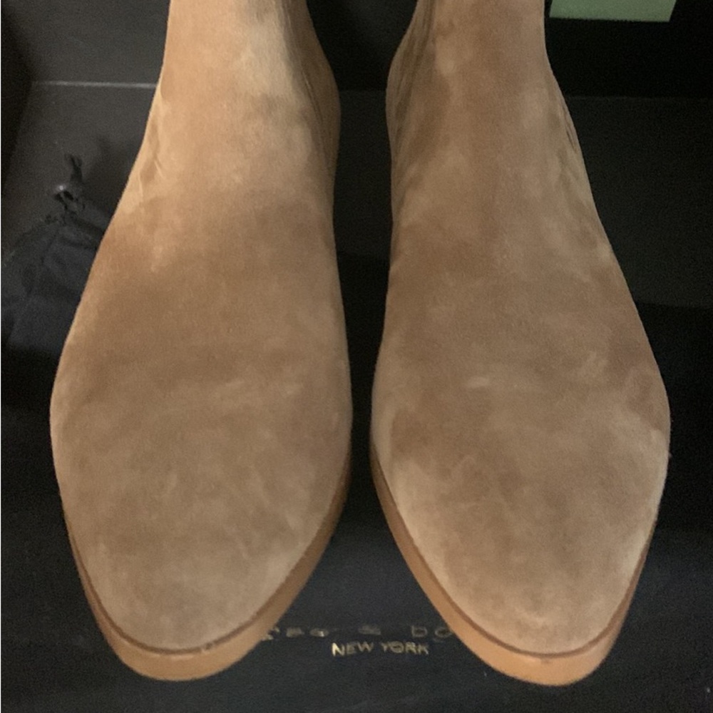Rag&Bone booties. Like new, box and dust bag. Camel size 9. Retail $395